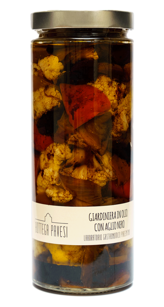 Giardiniera in Olio con Aglio Nero Fermentato 1000g