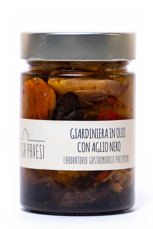 Giardiniera in Olio con Aglio Nero Fermentato 330g